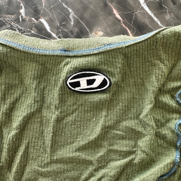 DIESEL CROPPED CARDIGAN - Picture 7 of 7